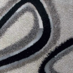 Високоворсний килим Lalle Diva Swarowski 201 white  - Висока якість за найкращою ціною в Україні